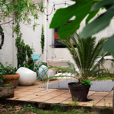 Maison Calma Avec Jardin, Centre & Gare A Pied アパート *